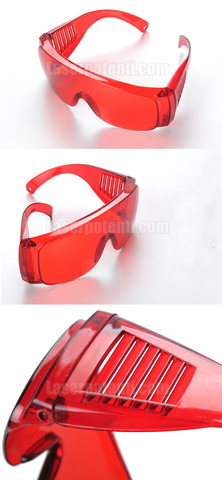 occhiali di sicurezza laser