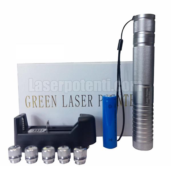 puntatore laser verde, 100mW
