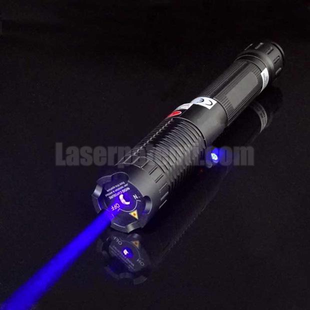 Puntatore laser blu, 5000mW, ultra potente