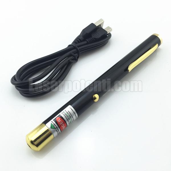 penna laser USB, penna laser ricaricabile