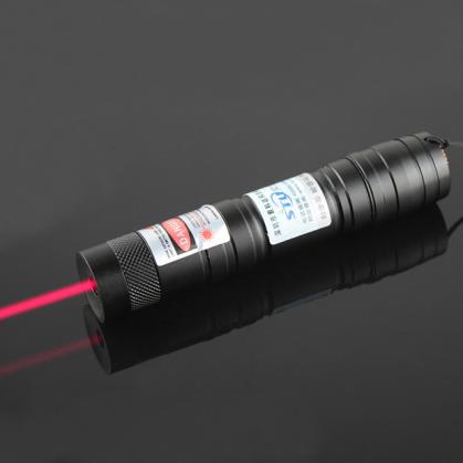 Puntatore laser rosso 200mW ad alta potenza e molto economico con batteria