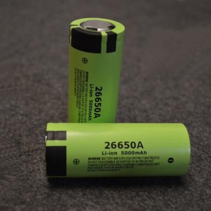 Batterie Panasonic 26650 5000mAh ad alta capacità