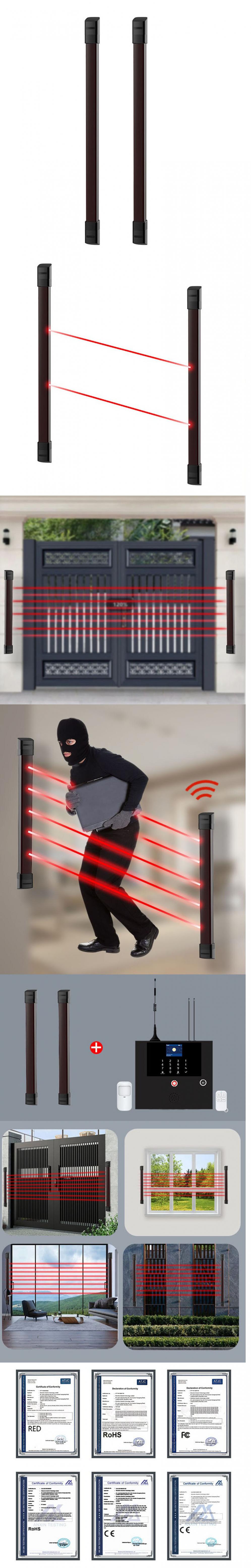 Allarme barriera fotoelettrica laser