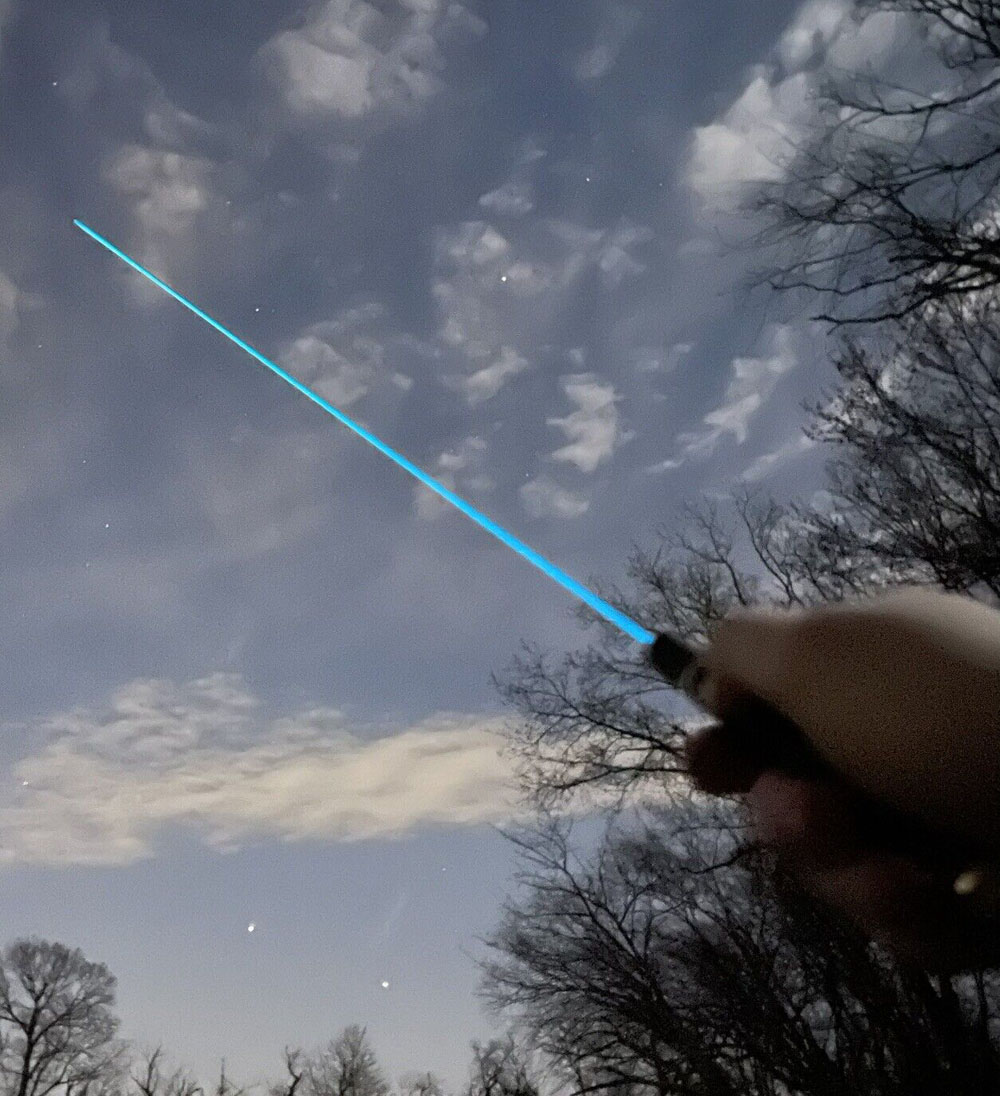 Puntatore laser blu 488 nm