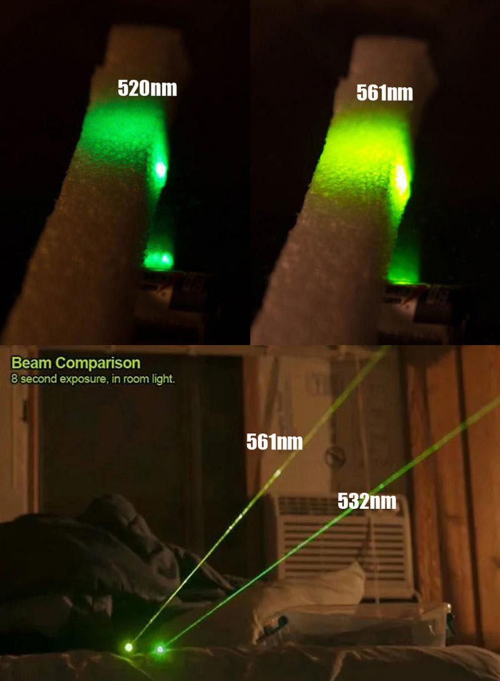 Penna laser verde con motivi