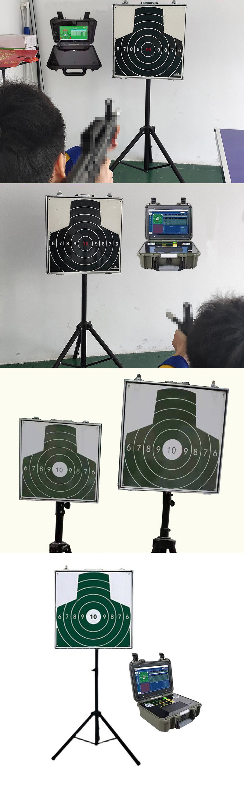 Sistema di tiro al bersaglio laser professionale