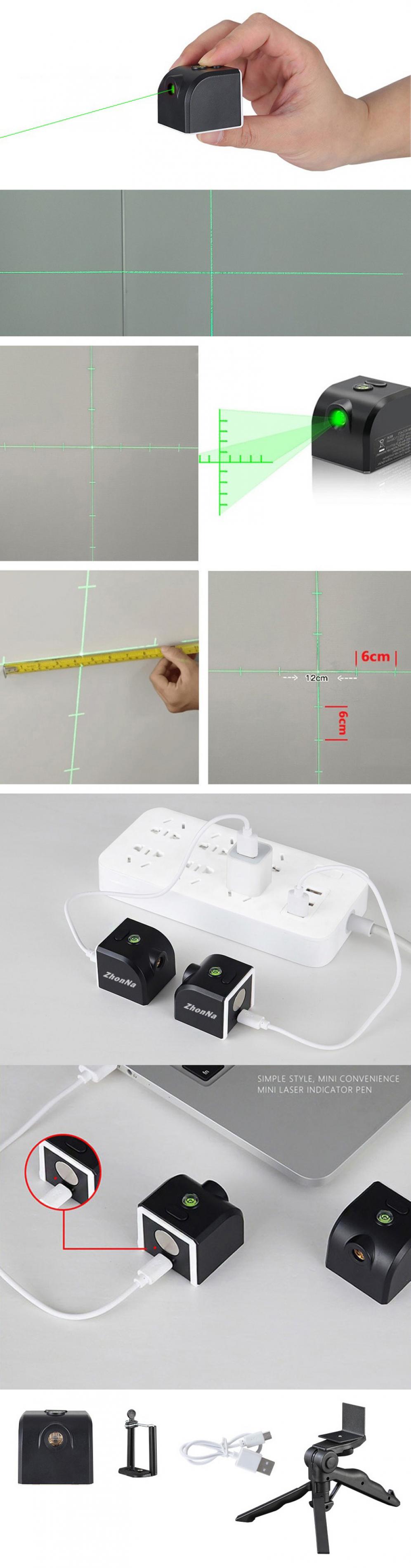 Livello laser con staffa