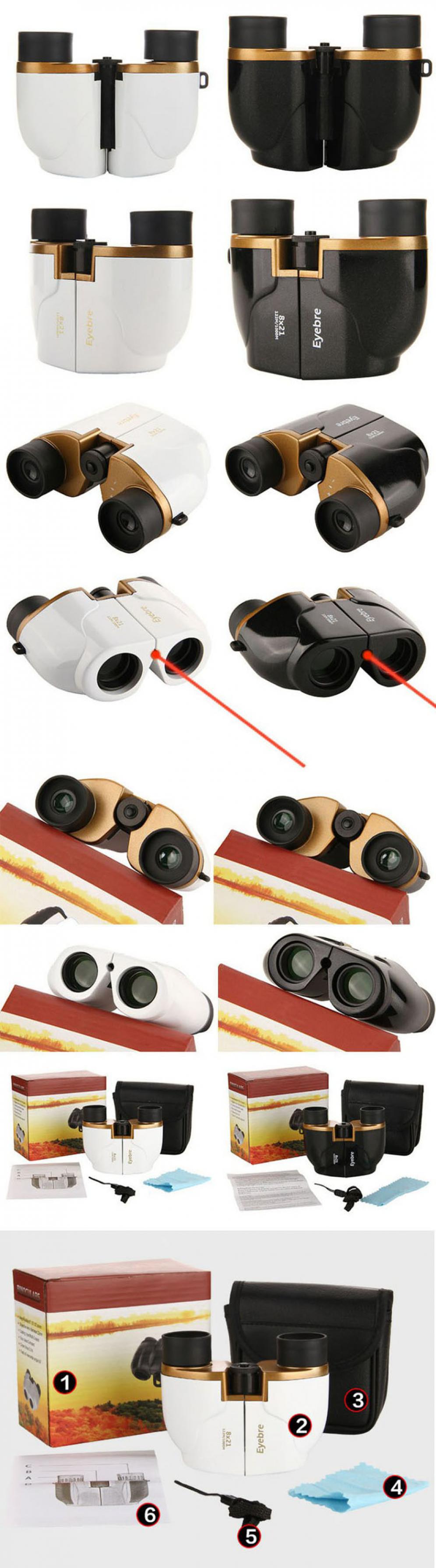 binocolo con laser
