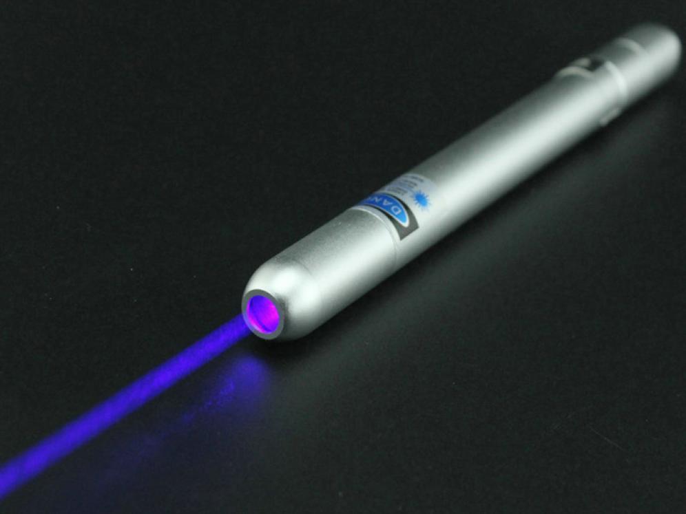 penna laser blu