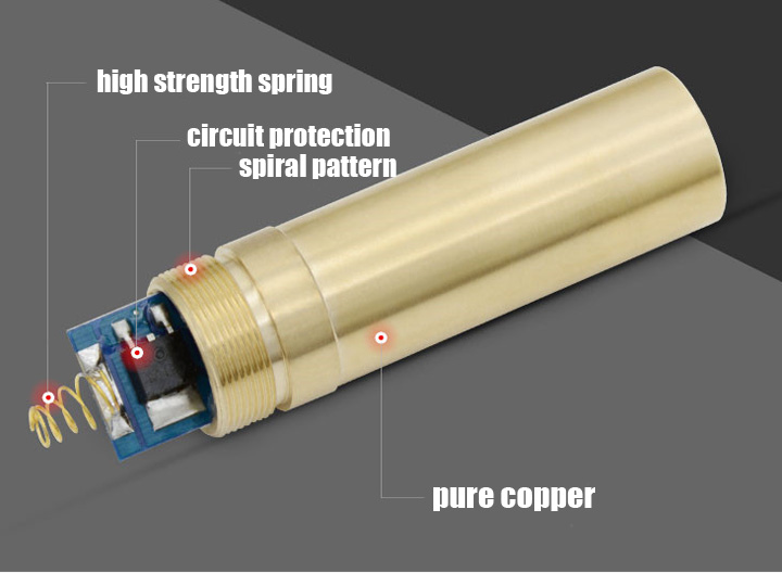 puntatore laser blu 2W