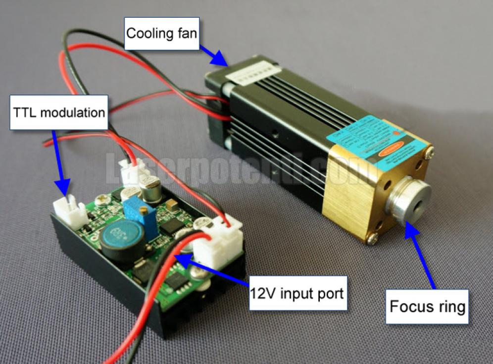 modulo laser 445nm