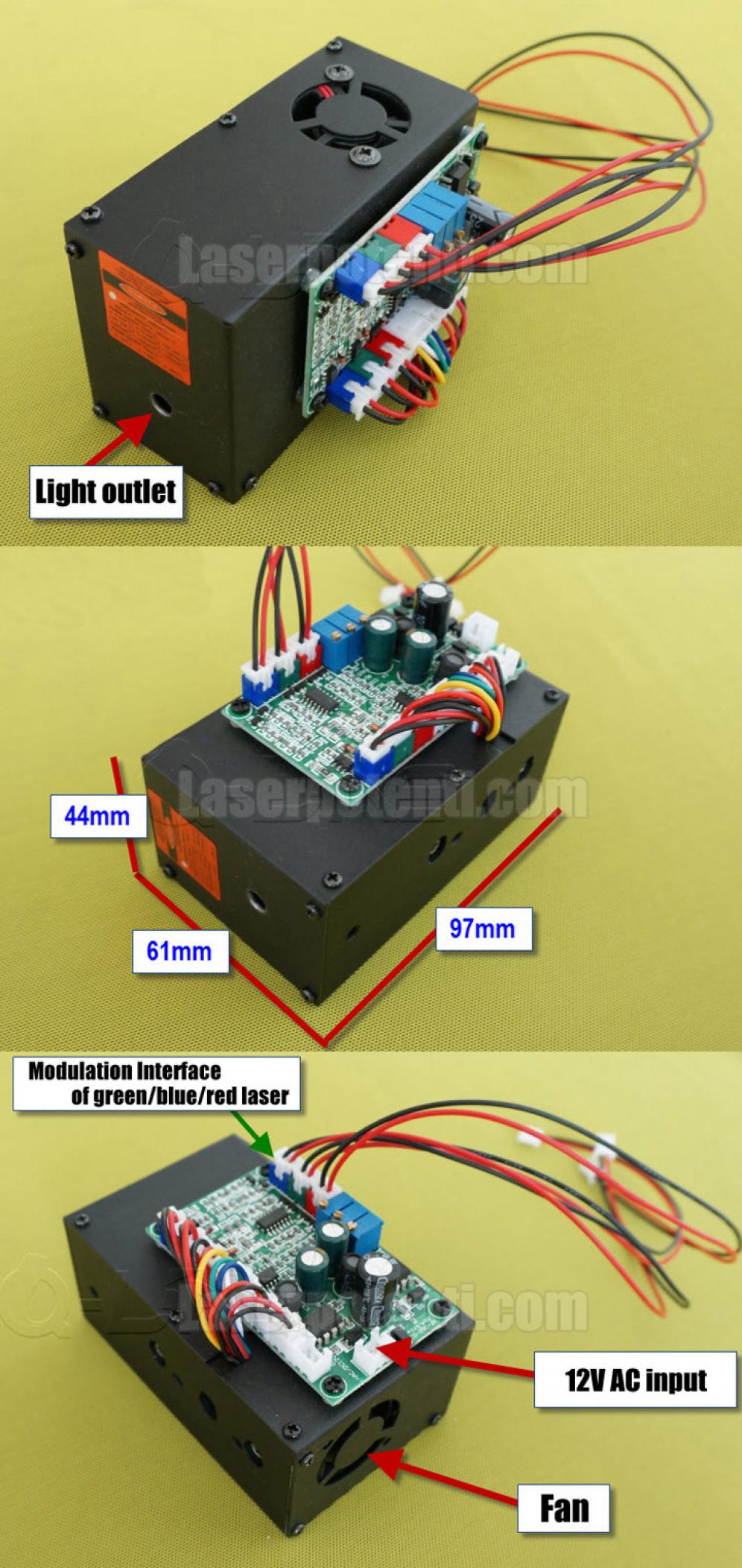 modulo laser bianco