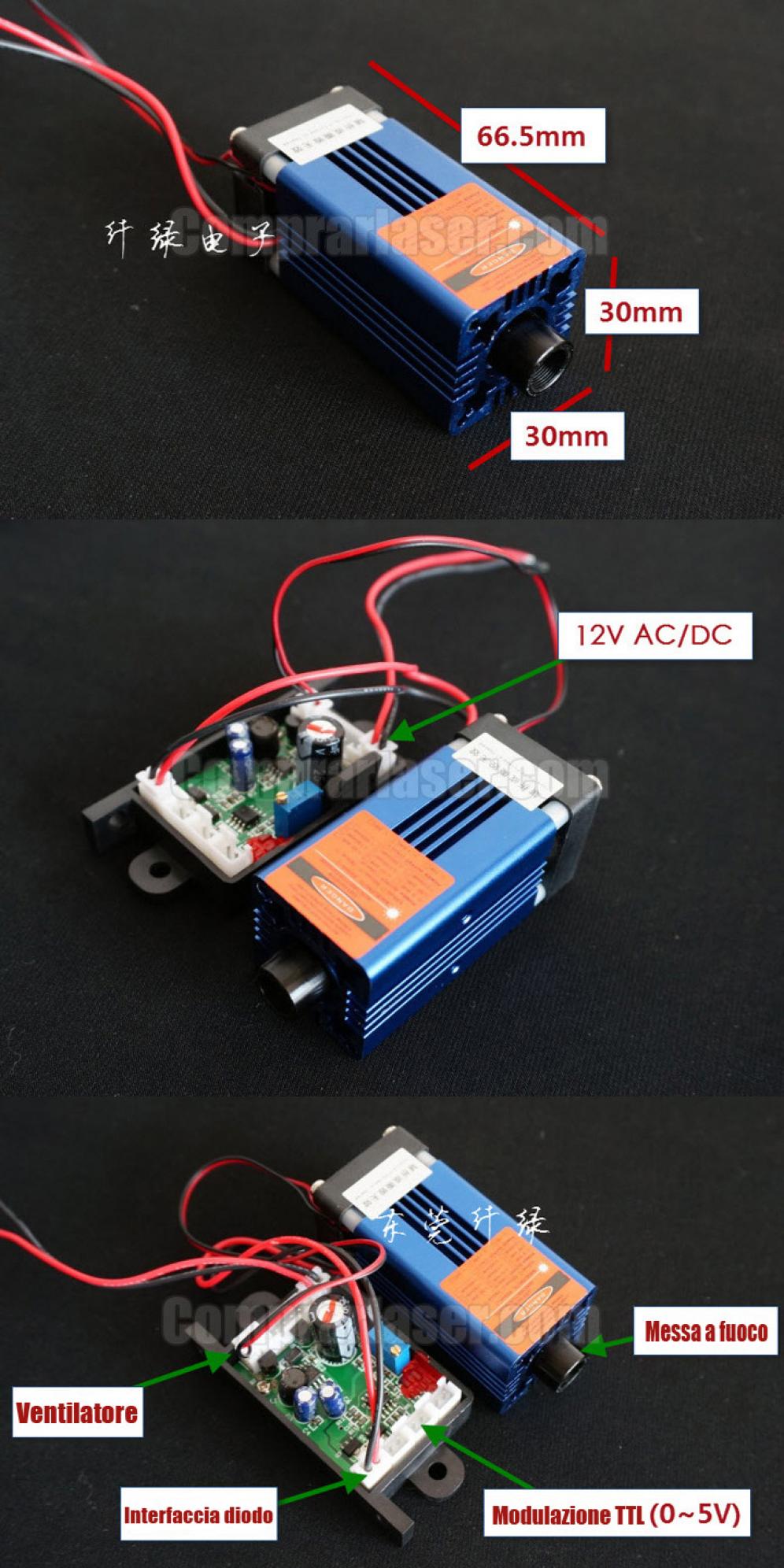 modulo laser 850nm