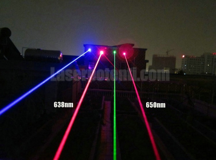 puntatore laser rosso ad alta potenza