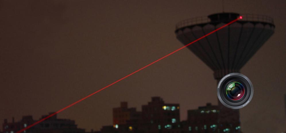 puntatore laser rosso