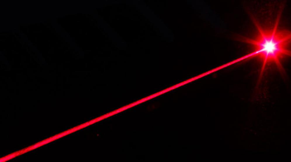 puntatore laser rosso