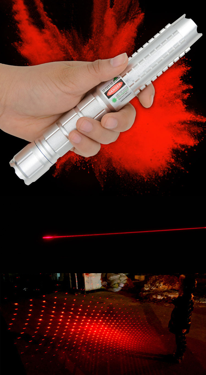 puntatori laser luce rossa