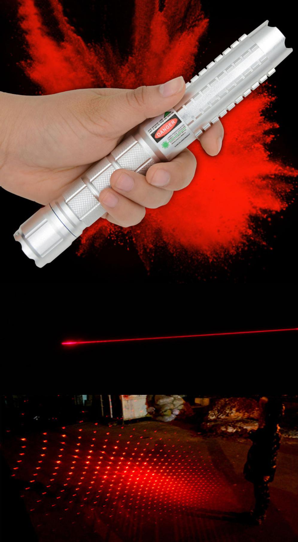puntatori laser luce rossa