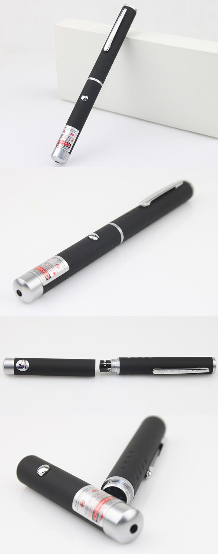 penna laser con batterie