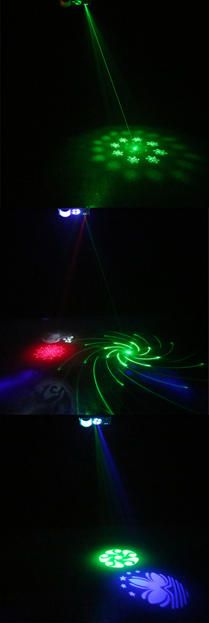 proiettore laser verde