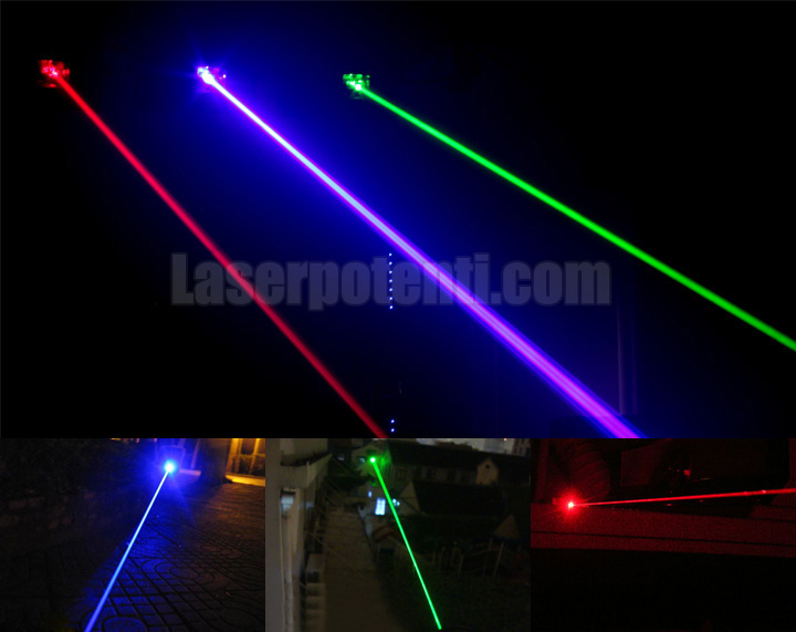 puntatore laser multicolore