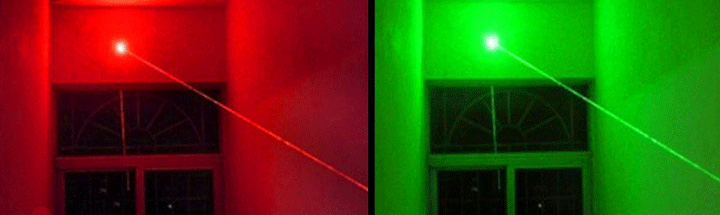 laser rosso / verde
