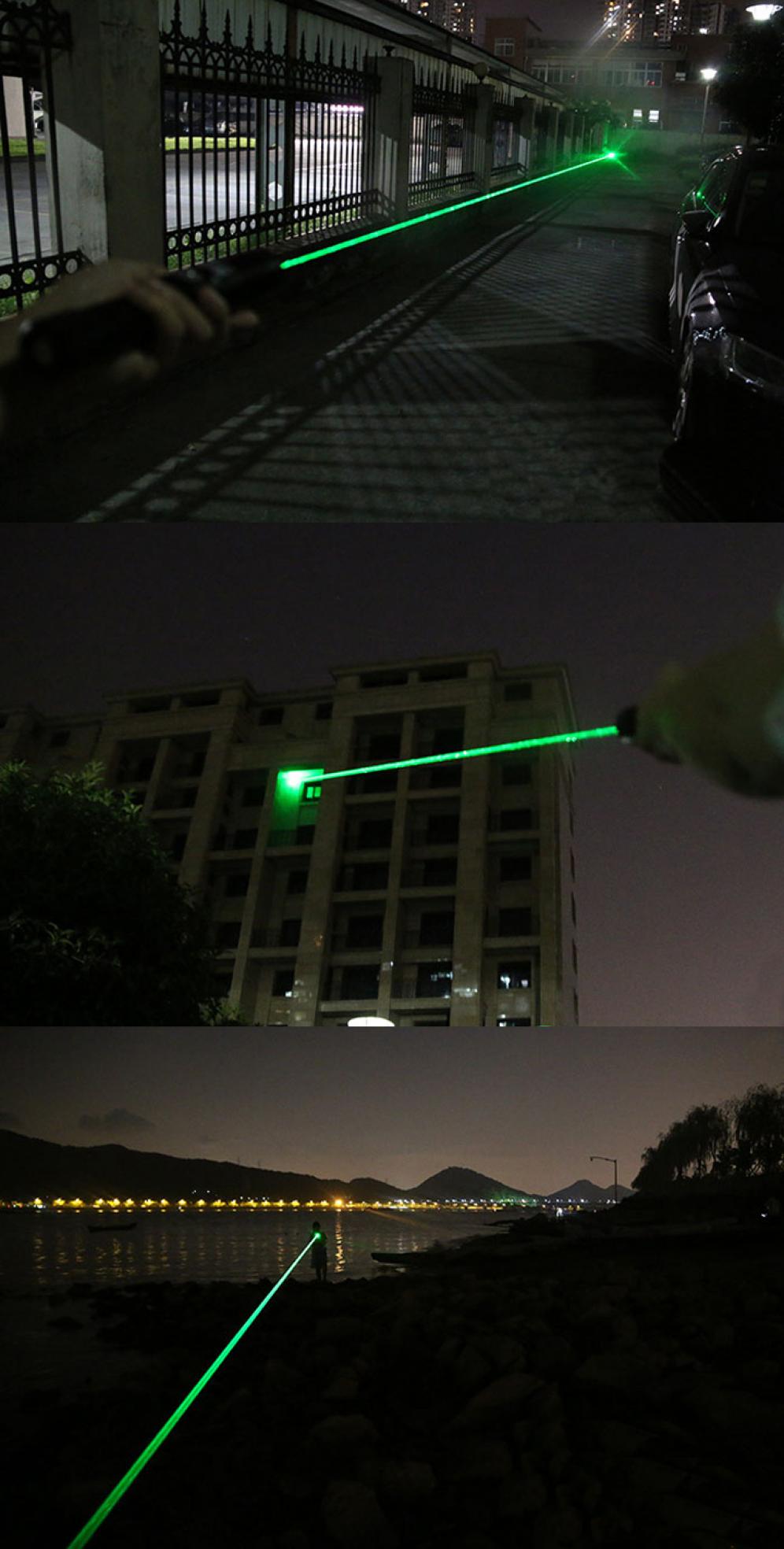 laser verde potente