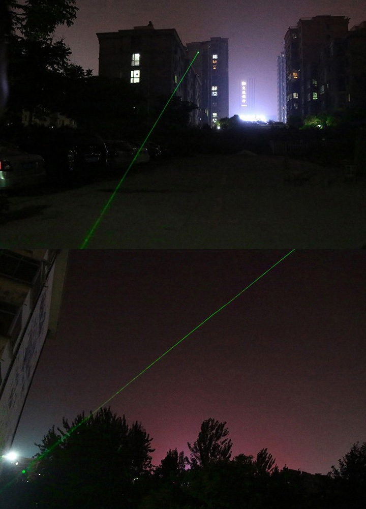 puntatore laser luce verde