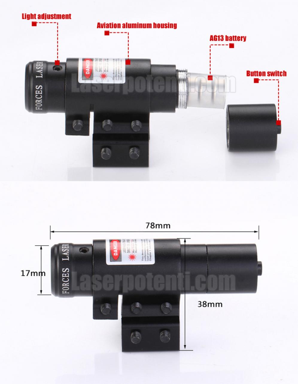 mirino laser