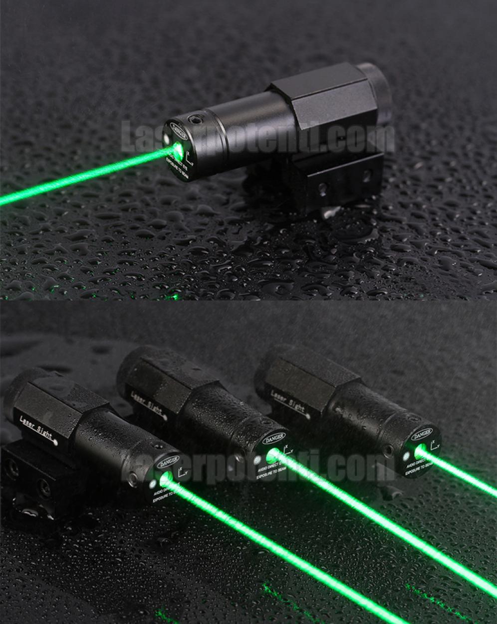 mirino laser verde