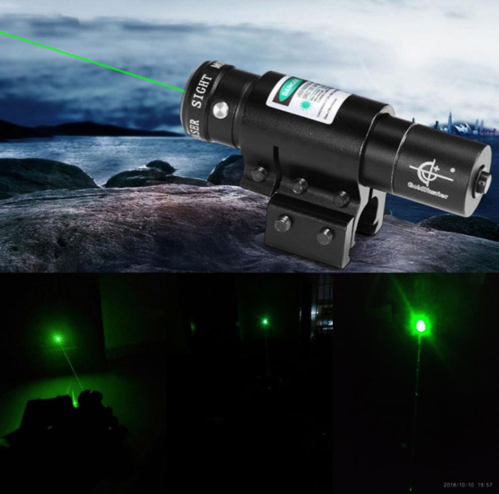 mirino laser verde