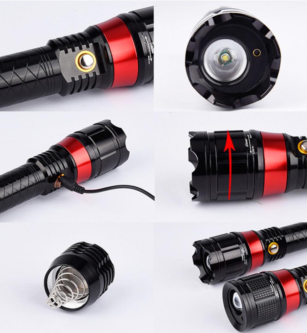 torcia LED laser rosso