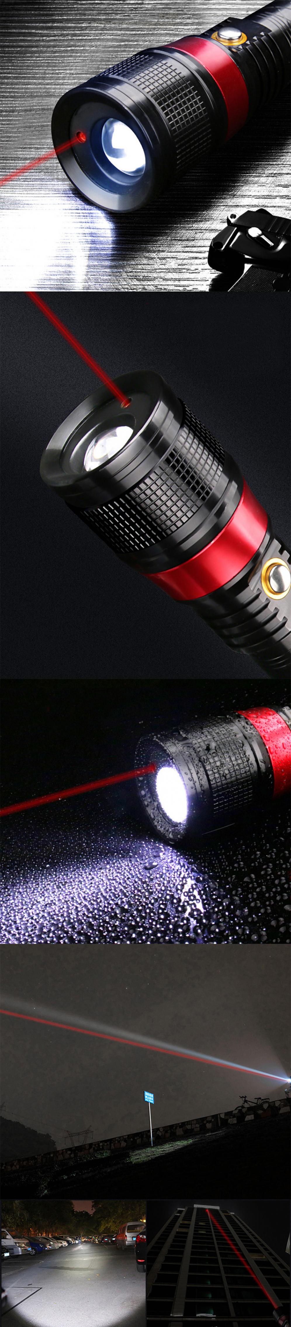 torcia LED laser