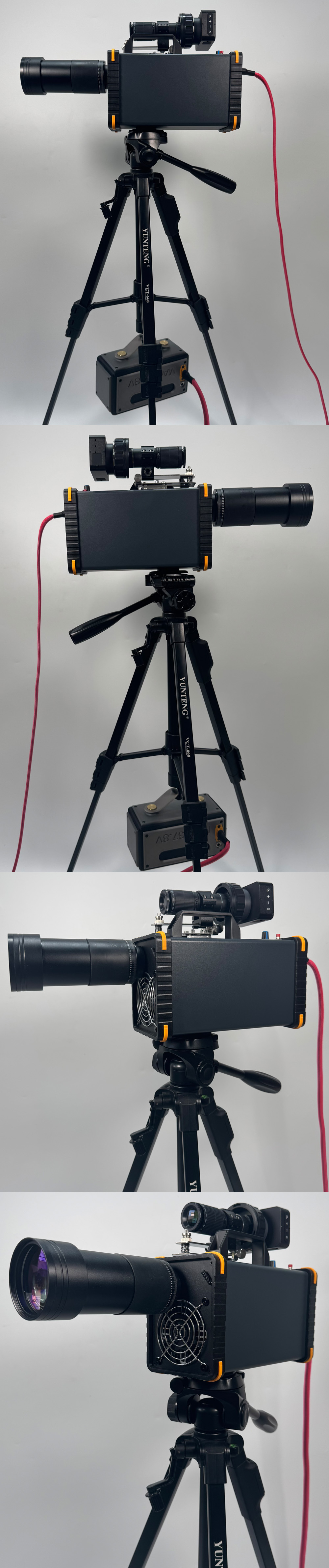 Accenditore laser con lente di grandi dimensioni