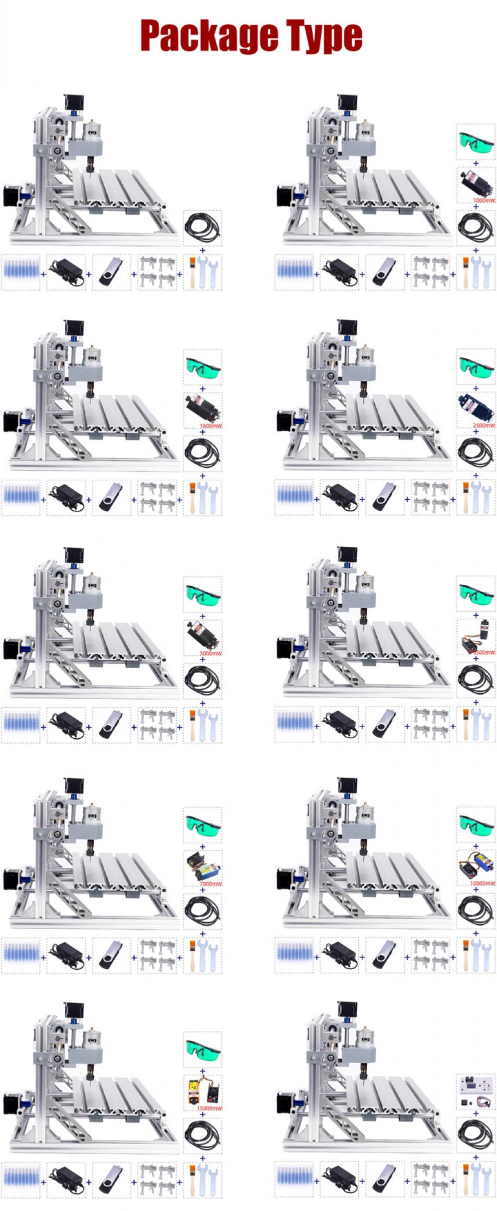 Incisore laser CNC a 3 assi