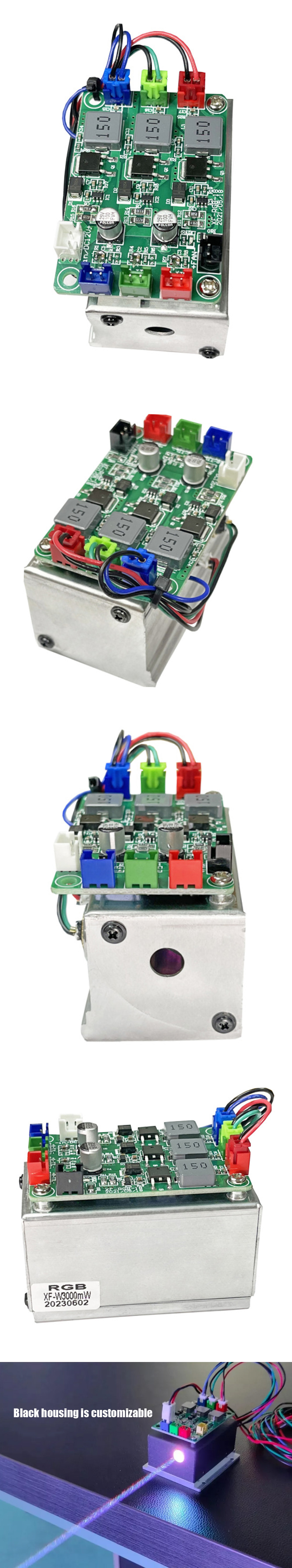 Modulo laser bianco RGB ad alta potenza
