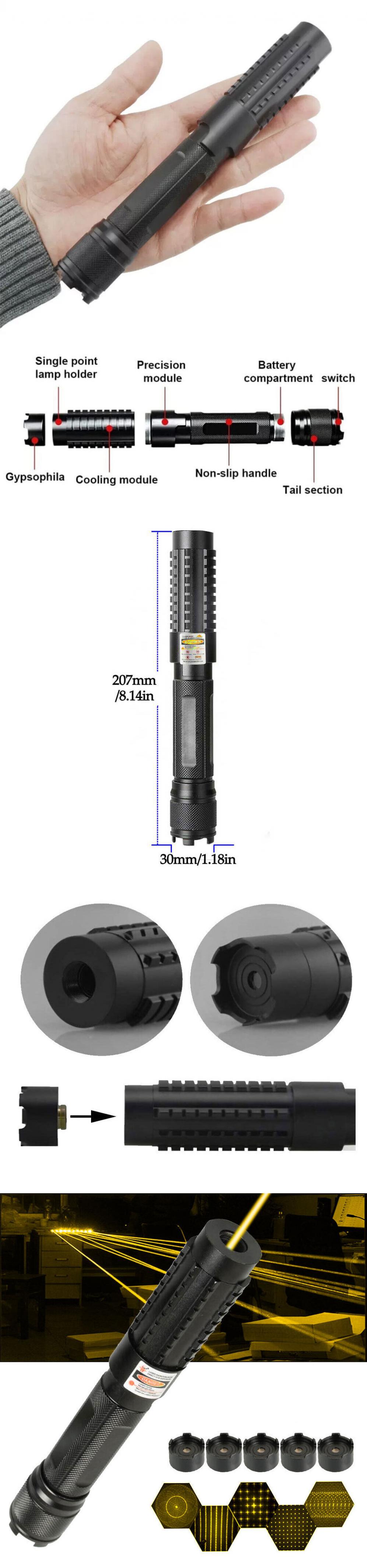 Puntatore laser 589nm