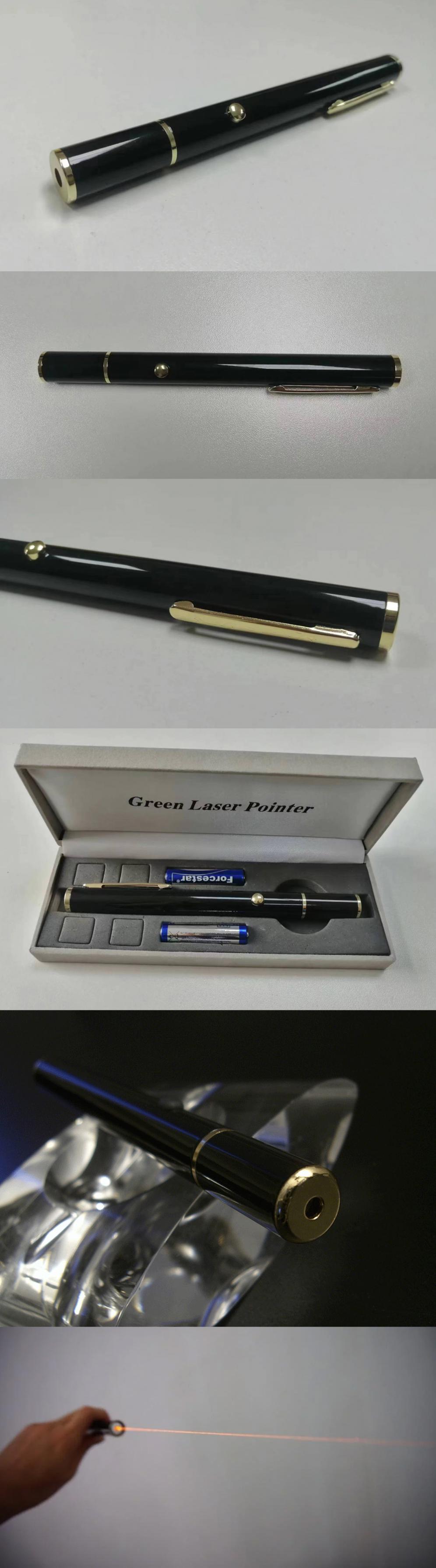 Puntatore laser giallo 5 mW