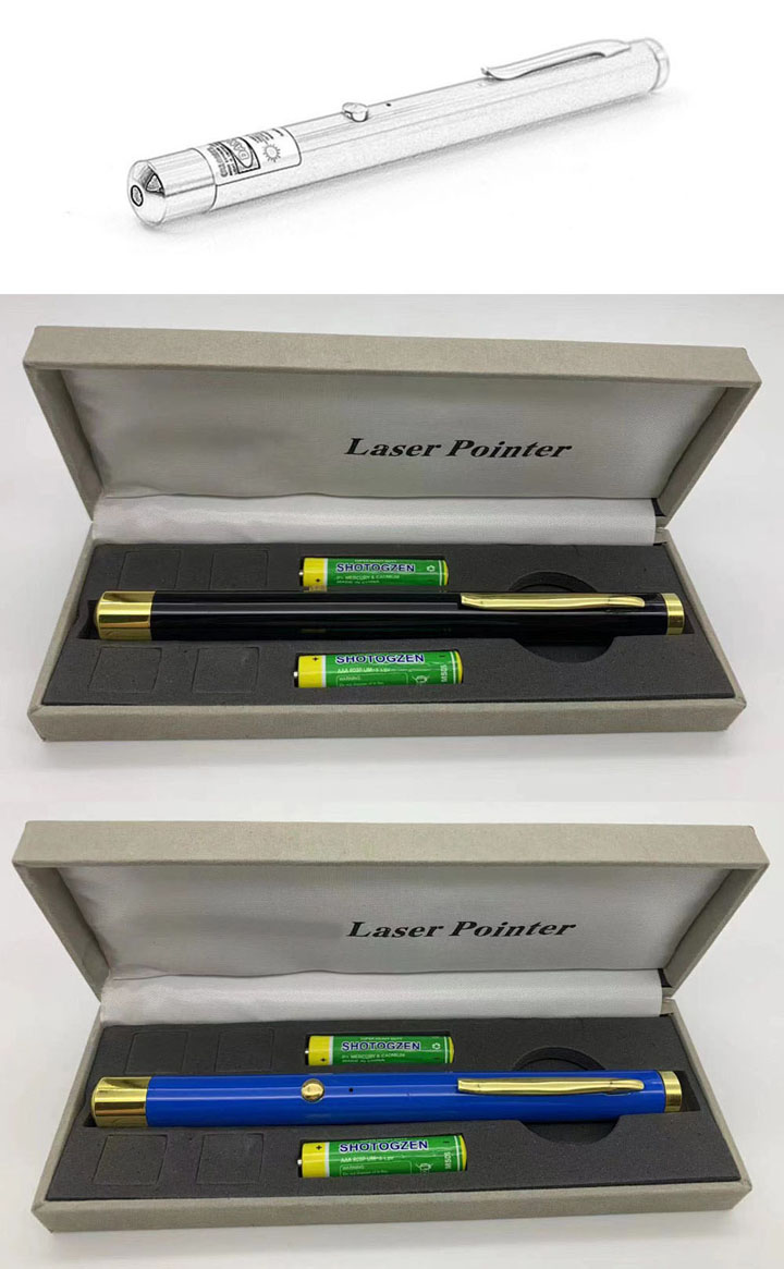 Penna laser 561nm 40mW