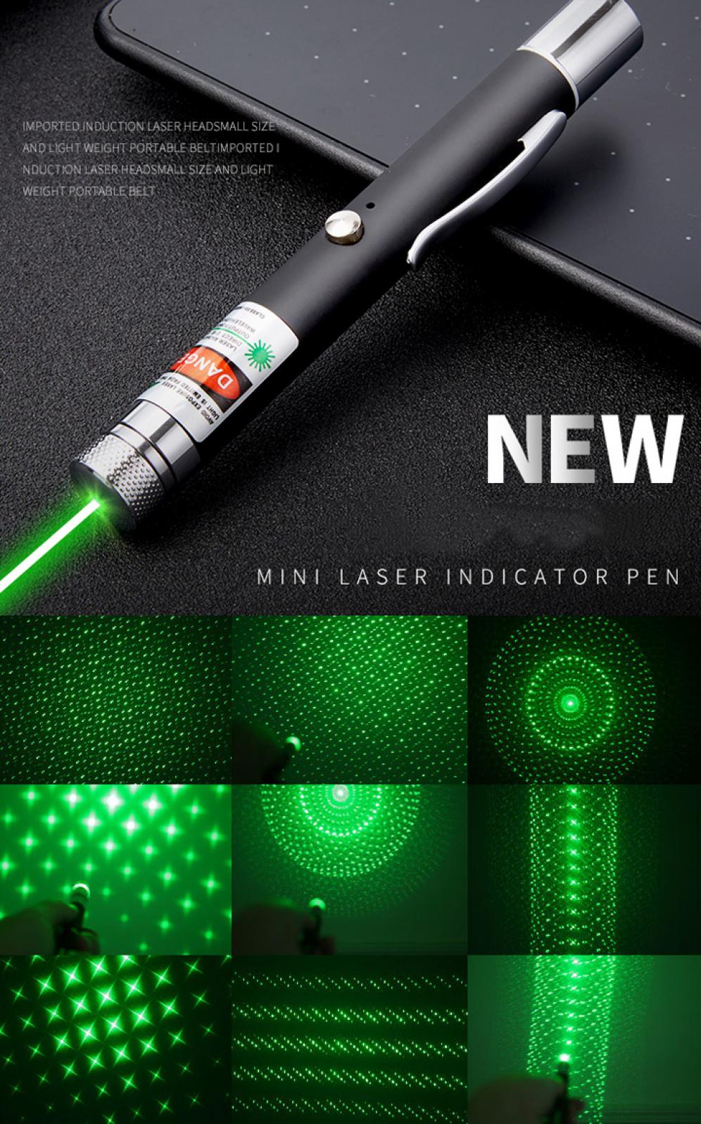 Puntatore laser verde