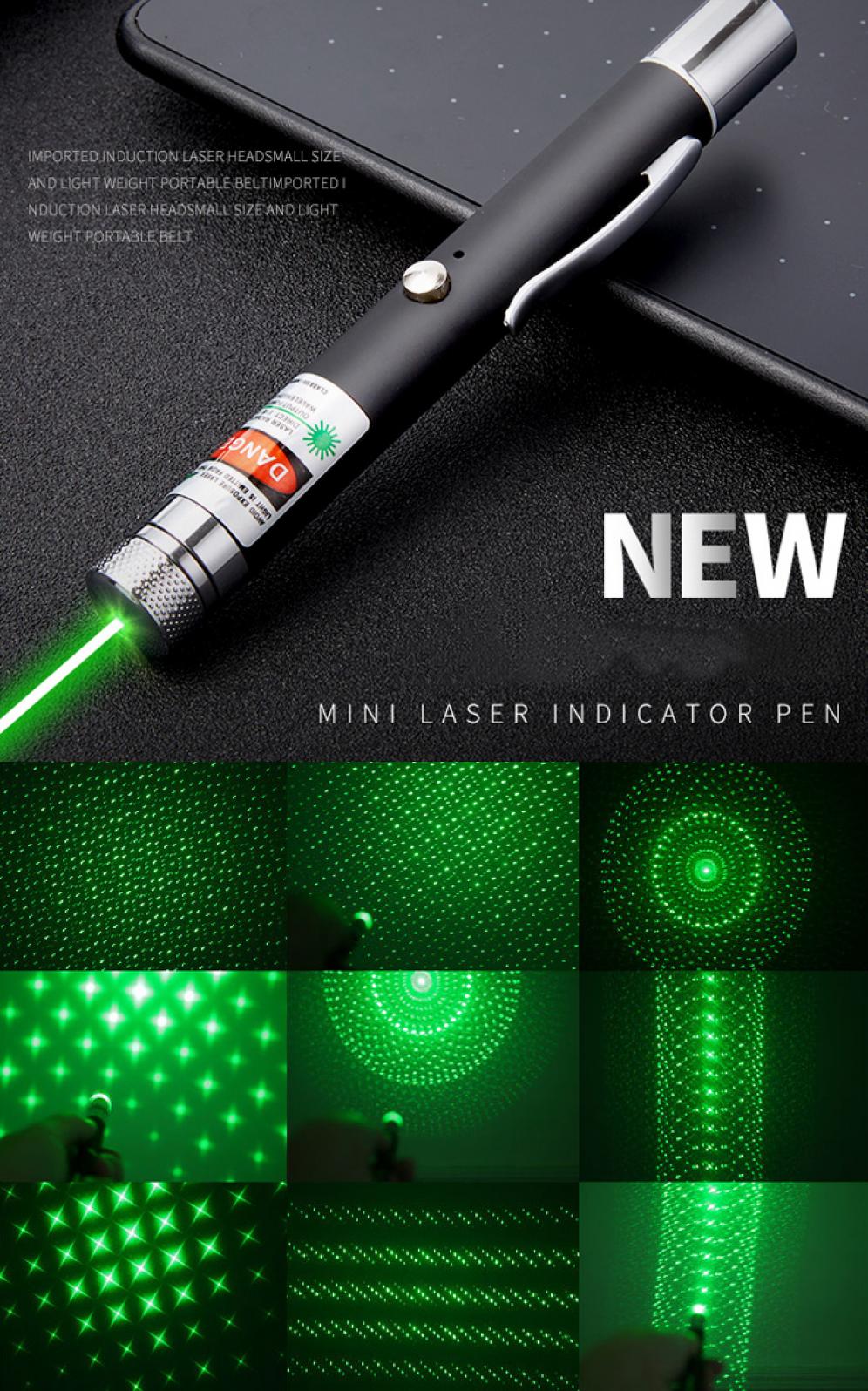 Puntatore laser verde