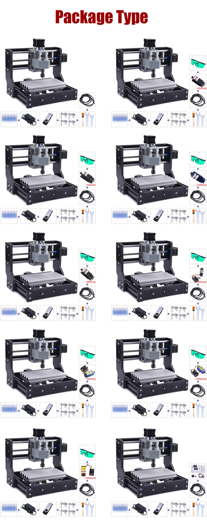macchina per incisione laser CNC