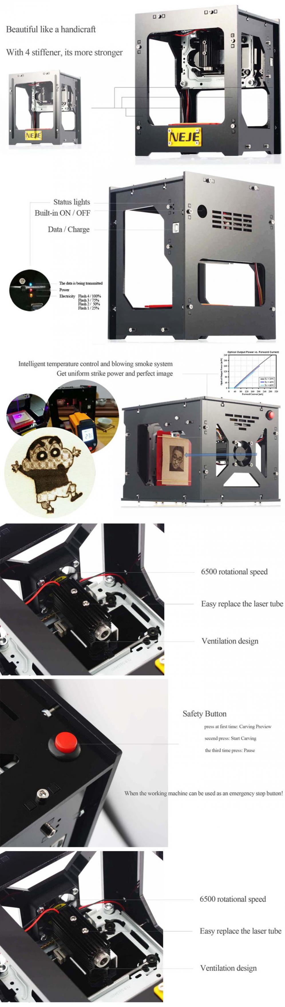 Macchina per incisione laser mini