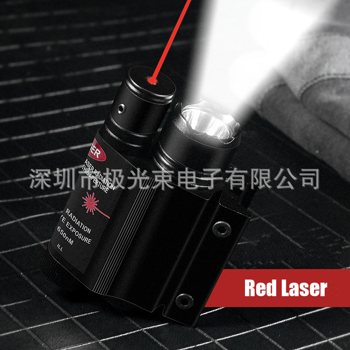 Mirino laser con torcia