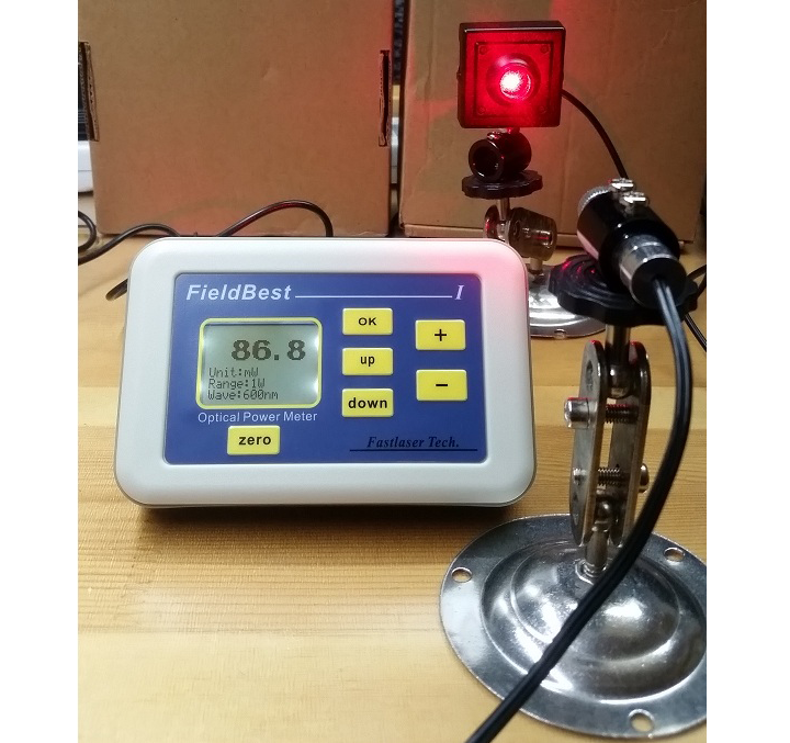 misuratore di potenza laser piroelettrico