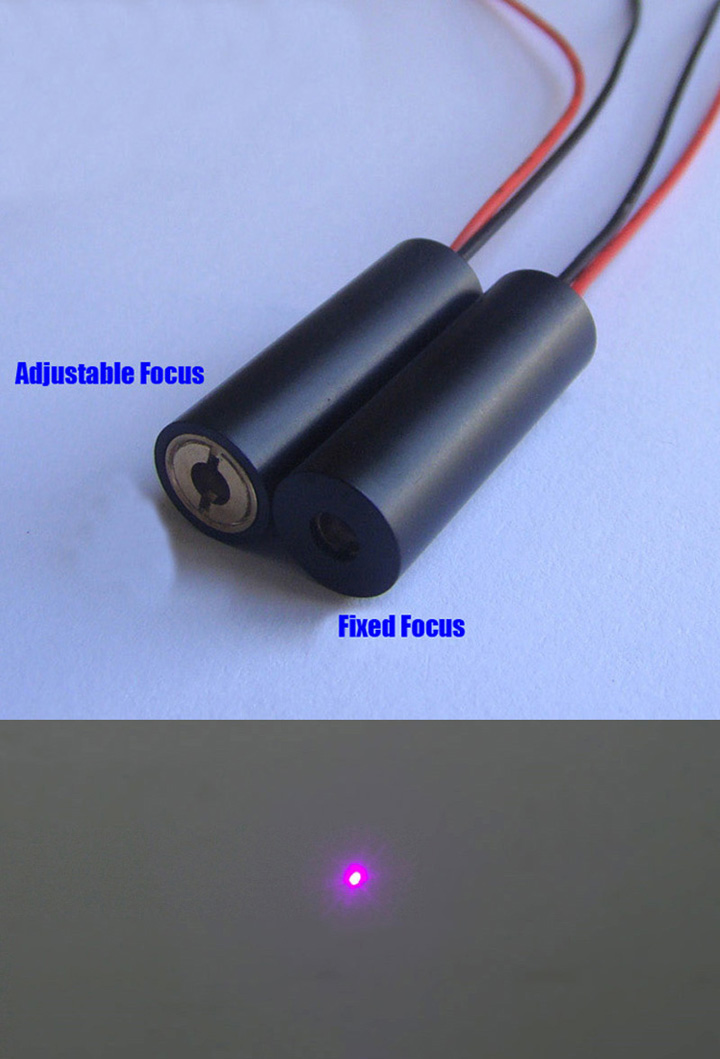 modulo laser a punti viola
