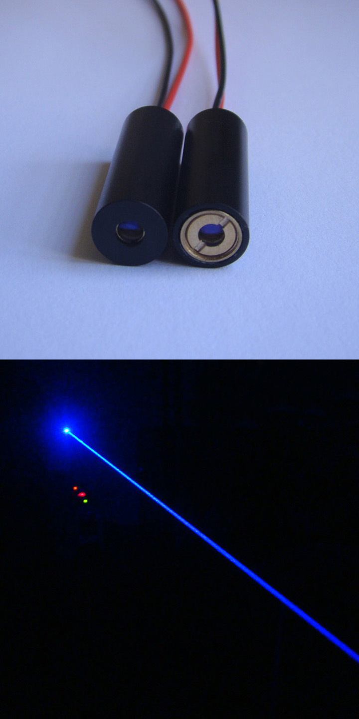 modulo laser blu
