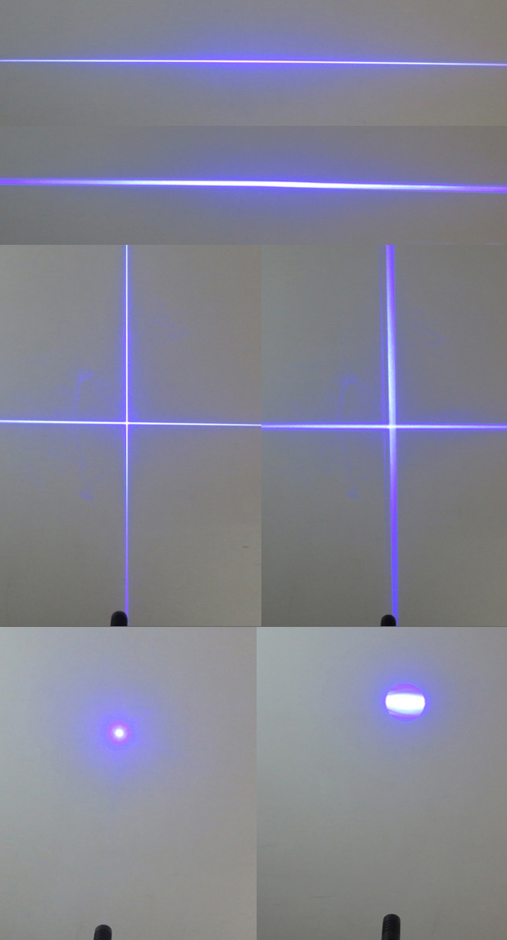 Modulo laser blu