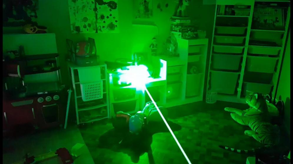 Modulo laser verde