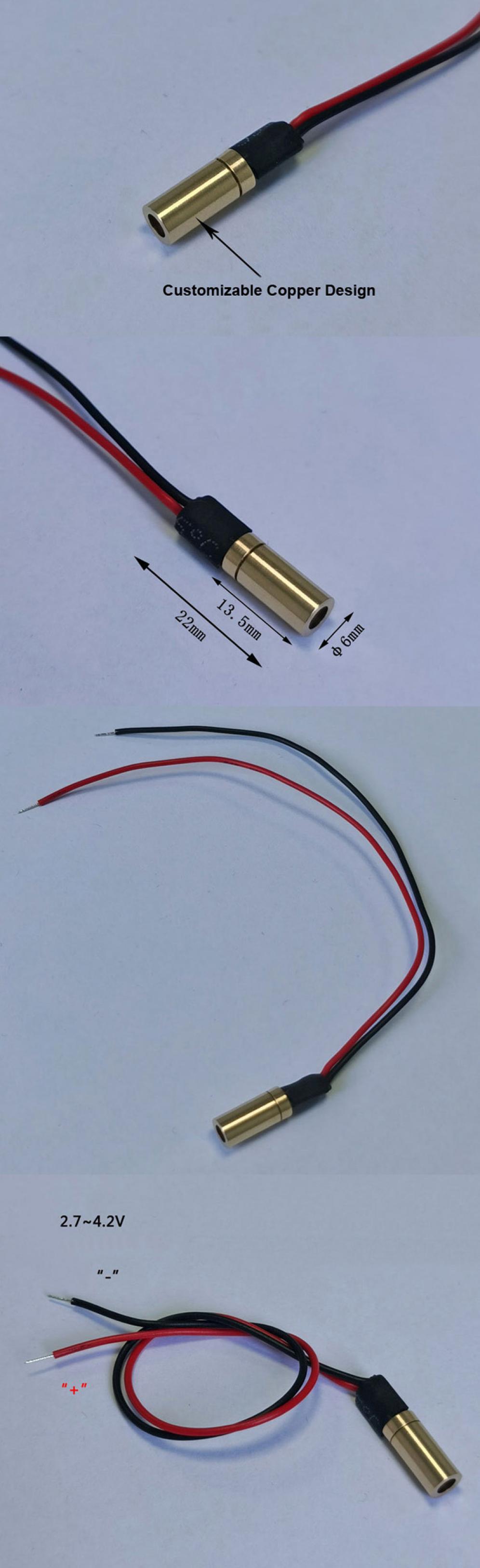 modulo laser verde 520nm